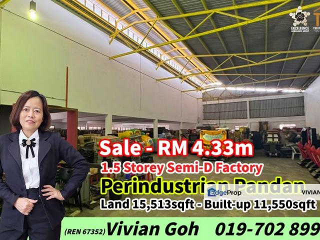 Warehouse for sale in Bukit Ledang, Johor