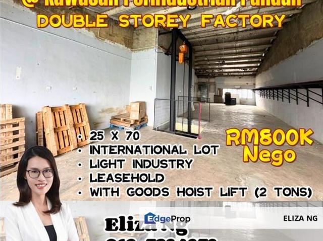 Warehouse for sale in Kediaman Kakitangan Daerah JKR Johor Bahru, Iskandar Puteri