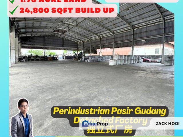 Warehouse for sale in Pasir Gudang, Johor