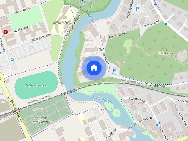 Lägenhet hyra i Väster, Nyköping