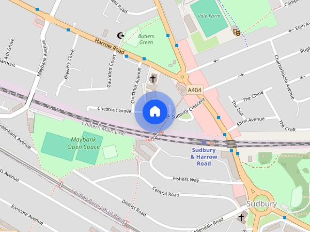 Apartment for rent in Sudbury, Greater London
