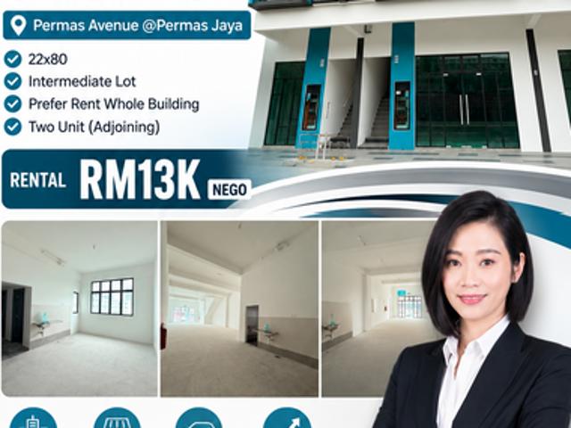 Shop for rent in Plentong, Johor