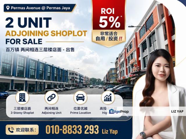 Shop for sale in Plentong, Johor