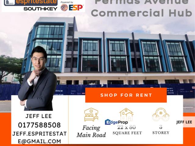 Shop for rent in Plentong, Johor