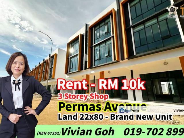Shop for rent in Plentong, Johor
