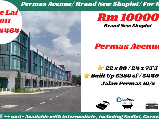 Shop for rent in Plentong, Johor