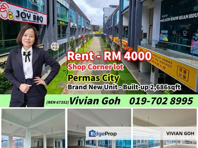 Shop for rent in Plentong, Johor