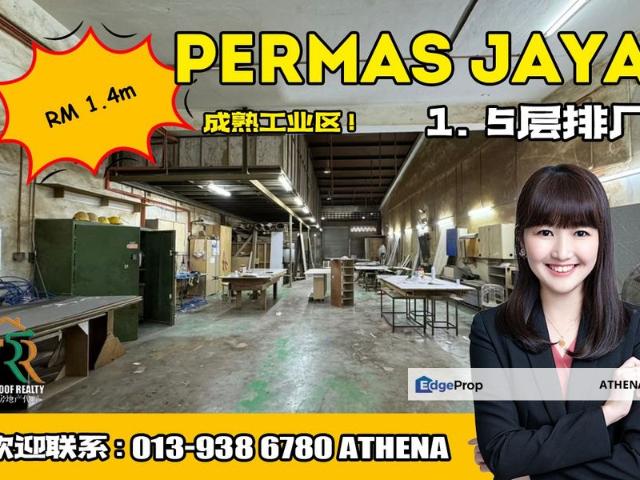 Warehouse for sale in Bandar Johor Bahru, Johor