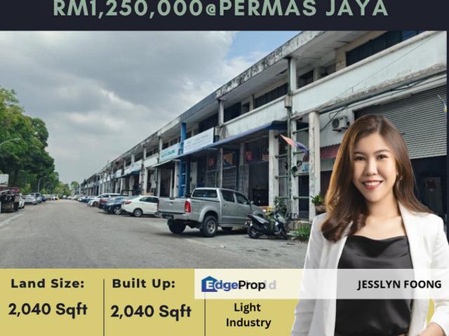 Warehouse for sale in Johore Bahru, Johor
