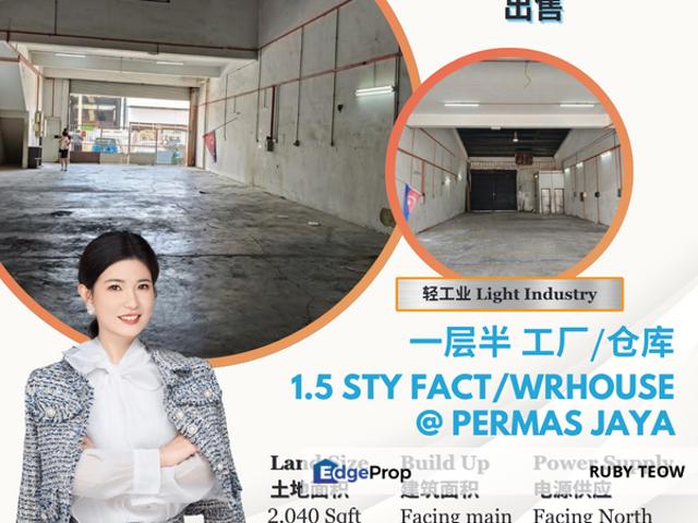 Warehouse for sale in Johor Bahru