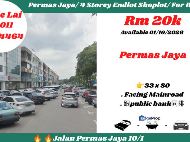 Shop for rent in Bandar Johor Bahru, Johor