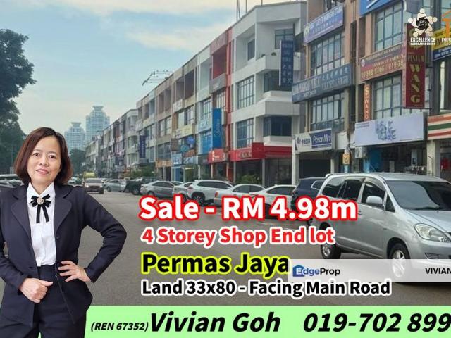 Shop for sale in Bandar Johor Bahru, Johor