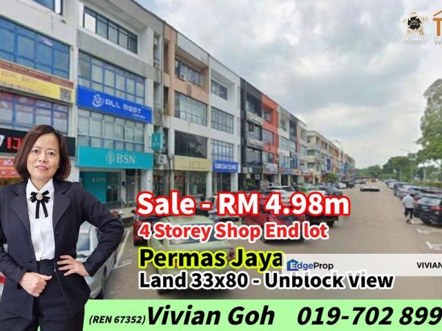 Shop for sale in Bandar Johor Bahru, Johor