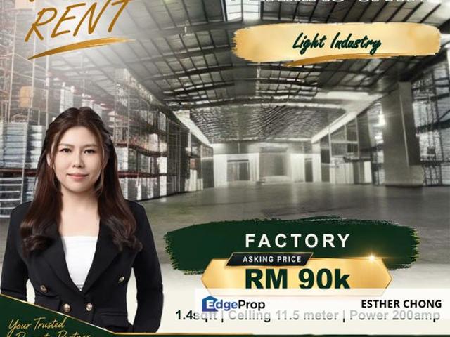 Warehouse for rent in Johor Bahru