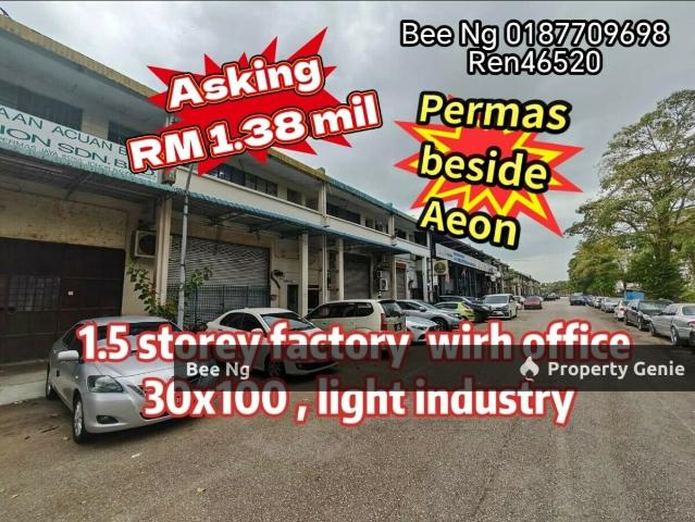 Warehouse for sale in Plentong, Johor