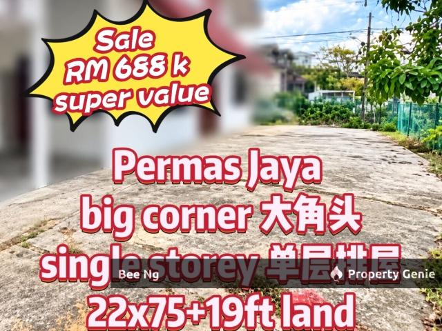Terraced House for sale in Bandar Baru Permas Jaya, Kampung Senibong