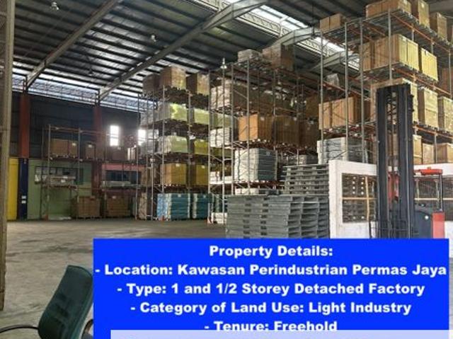 Warehouse for rent in Bandar Johor Bahru, Johor