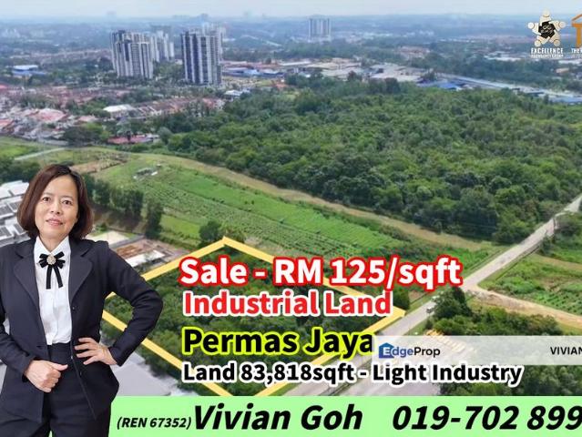 Warehouse for sale in Bandar Johor Bahru, Johor