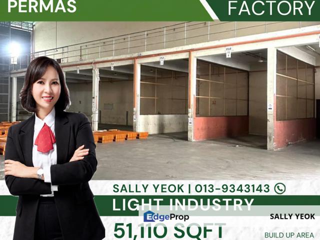 Warehouse for sale in Bandar Johor Bahru, Johor