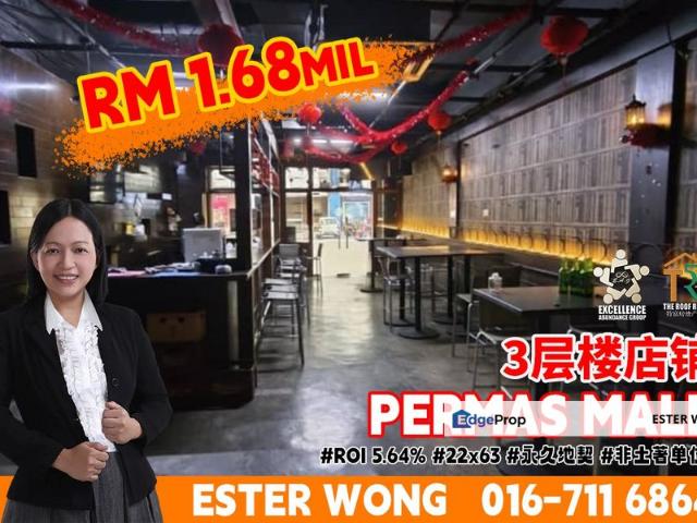 Shop for sale in Bandar Johor Bahru, Johor