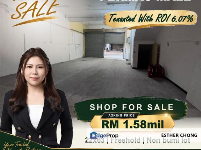Shop for sale in Bandar Baru Permas Jaya, Kampung Senibong