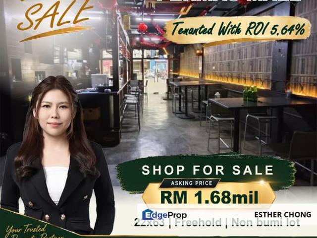 Shop for sale in Bandar Baru Permas Jaya, Kampung Senibong
