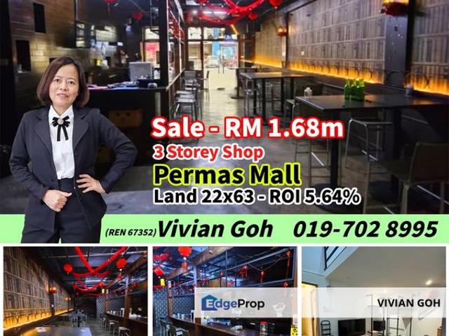 Shop for sale in Bandar Johor Bahru, Johor