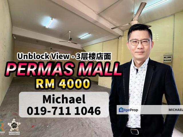 Shop for rent in Bandar Baru Permas Jaya, Kampung Senibong