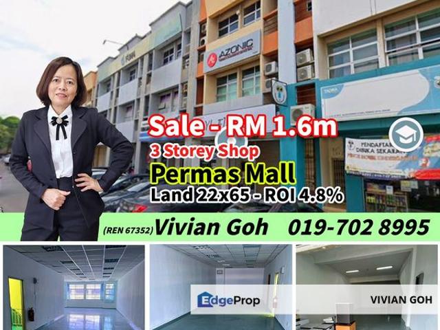 Shop for sale in Bandar Johor Bahru, Johor