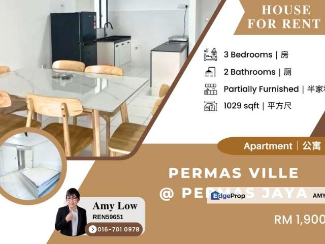 Condominium for rent in Plentong, Johor
