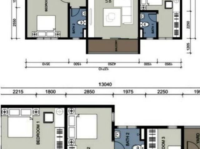 Apartment for rent in Kajang, Langat