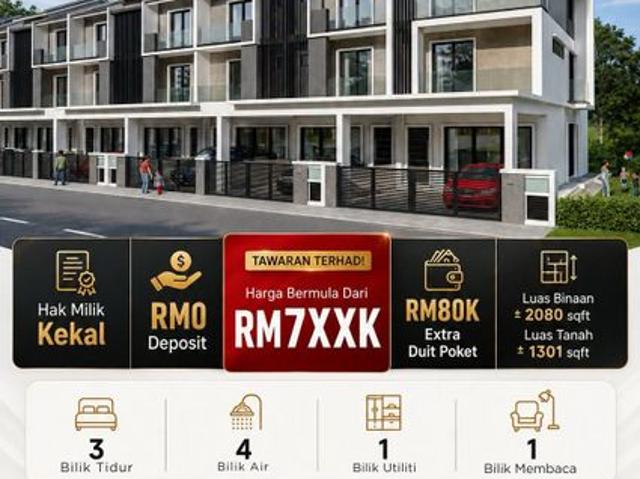 House for sale in Wellesley, Penang