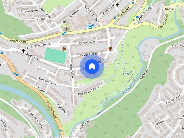 House for rent in Treharris