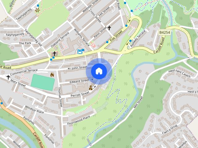 House for rent in Treharris