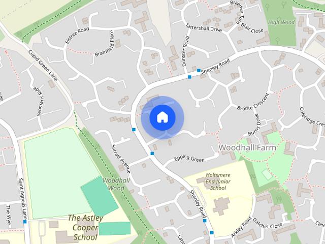 Apartment for rent in Woodhall Farm, Pouchen End