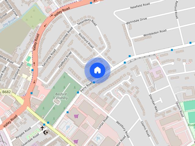 House for rent in Bulwell, City of Nottingham