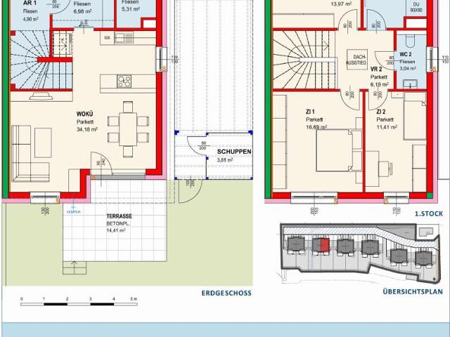 Etagenwohnung mieten in Perschling