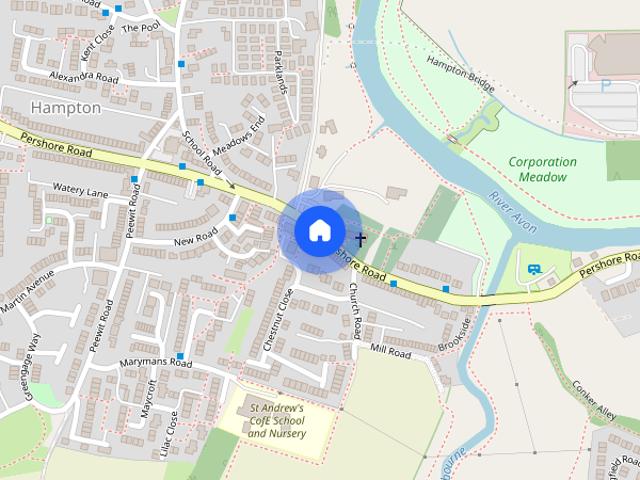 House for rent in Hampton, Wychavon
