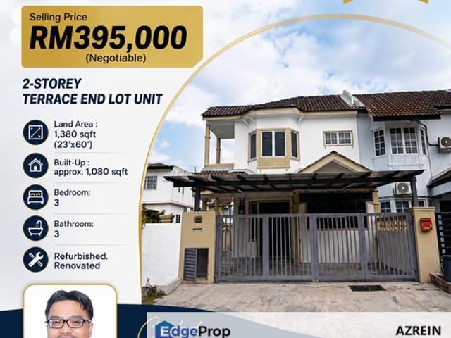 House for sale in Seksyen 9, Bandar Puncak Alam