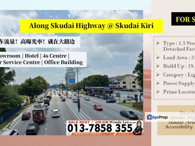 Warehouse for sale in Johore Bahru, Johor
