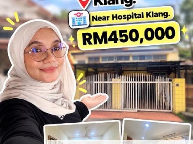 House for sale in Bandaraya Klang, Klang