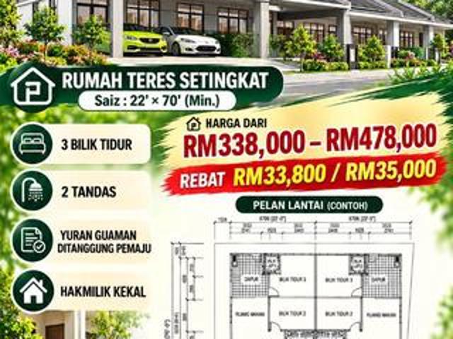 Terraced House for sale in Kuala Lipis, Lipis