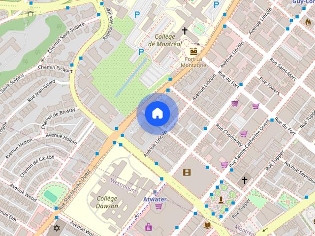Apartment for rent in Ville-Marie, Montréal