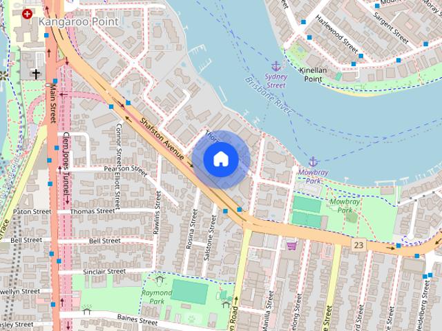 Apartment for rent in Kangaroo Point, Greater Brisbane