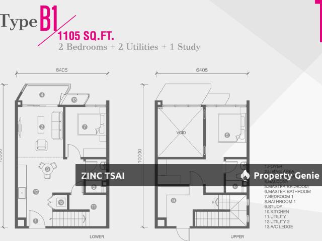 Duplex for rent in Country Heights Damansara, Kuala Lumpur