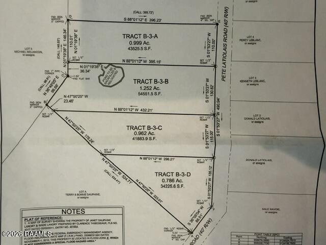 Land for sale in Breaux Bridge, Saint Martin Parish