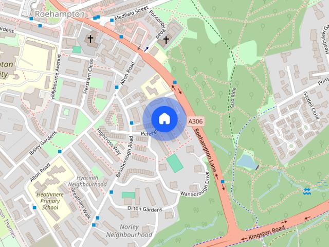 Apartment for rent in Roehampton, Greater London