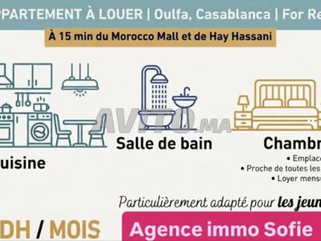 Appartement location à Anfa, Gharb-Chrarda-Beni Hssen