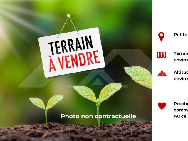 Terrain vente à Petite-île