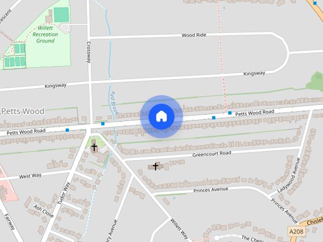 Apartment for rent in Petts Wood, Greater London